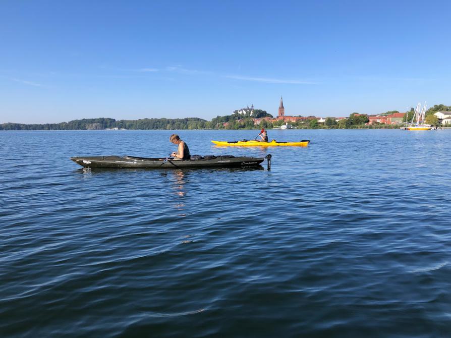 Großer Plöner See in der Stadtbucht