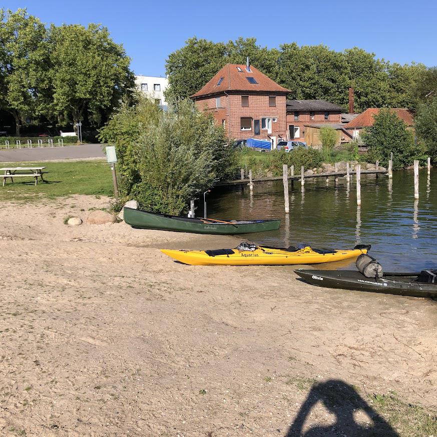 zurück an der Einsetzstelle