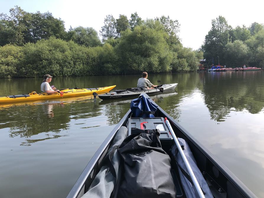 Start auf dem Kirchsee