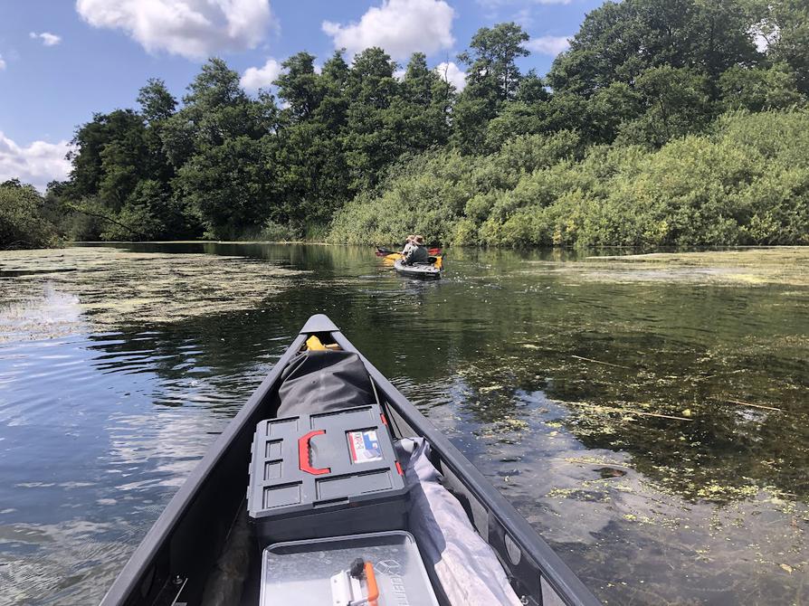 Schwentine vor dem Fuhlensee