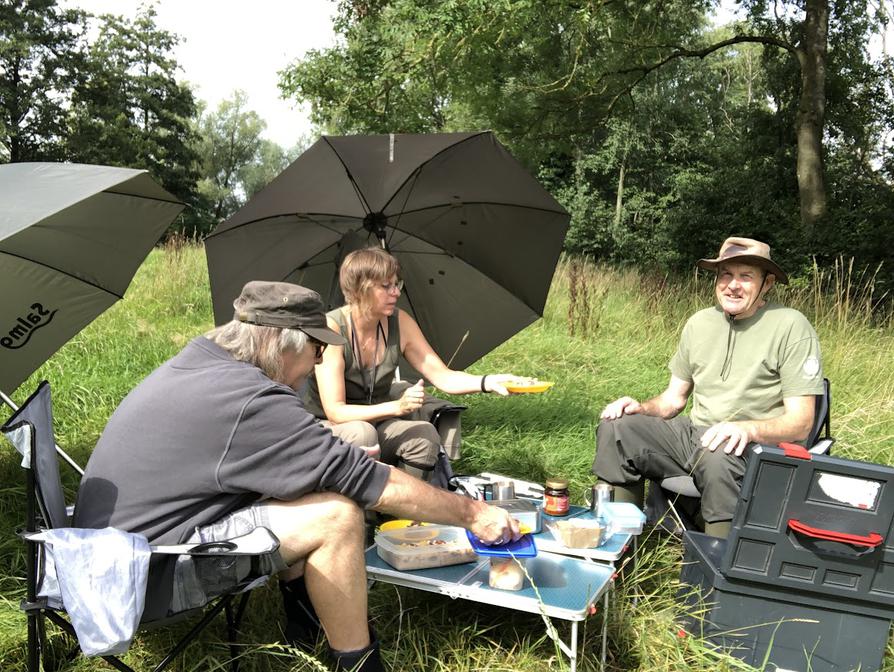 wir genießen unser Picknick