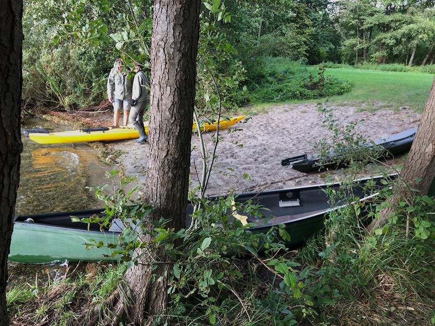 Anlanden und Ende unserer Tour in Timmdorf