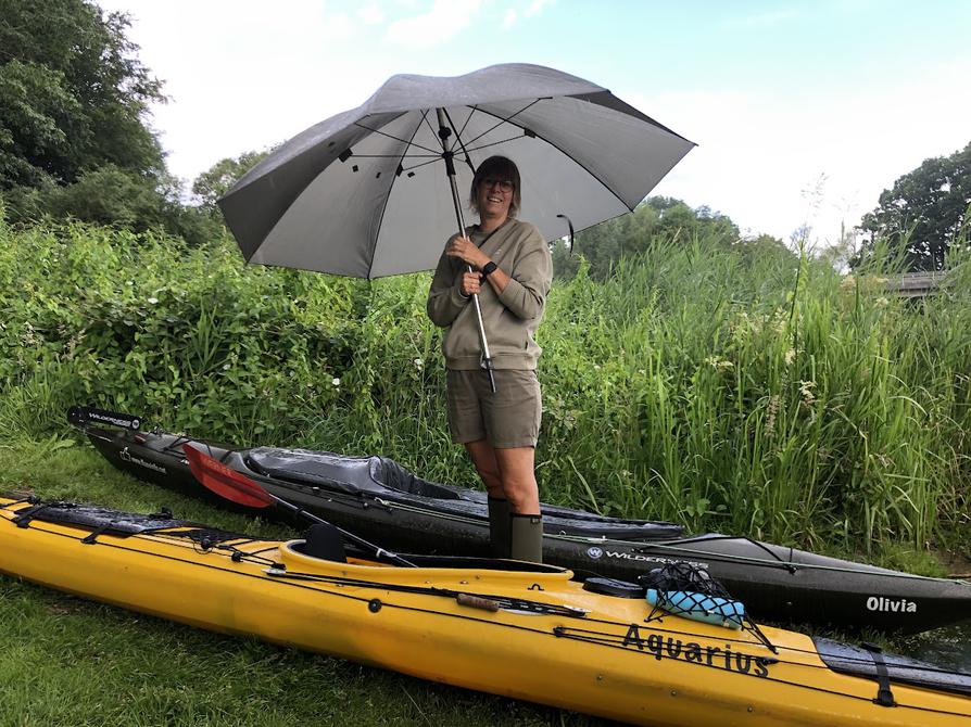 Regenschauer an der Einsetzstelle