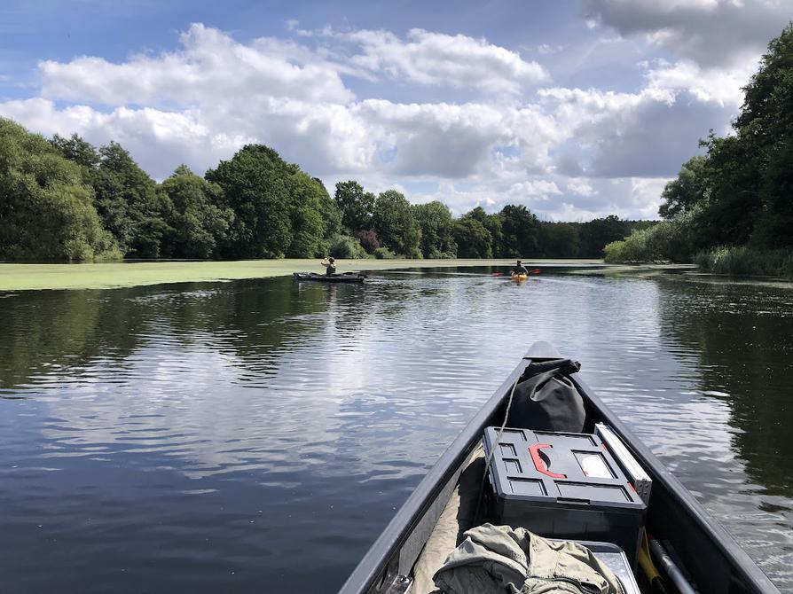 Auf dem Rosensee