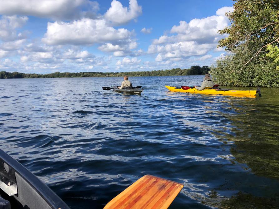 wieder zurück auf dem Behler See