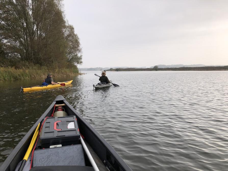 auf dem Lanker See in Preetz