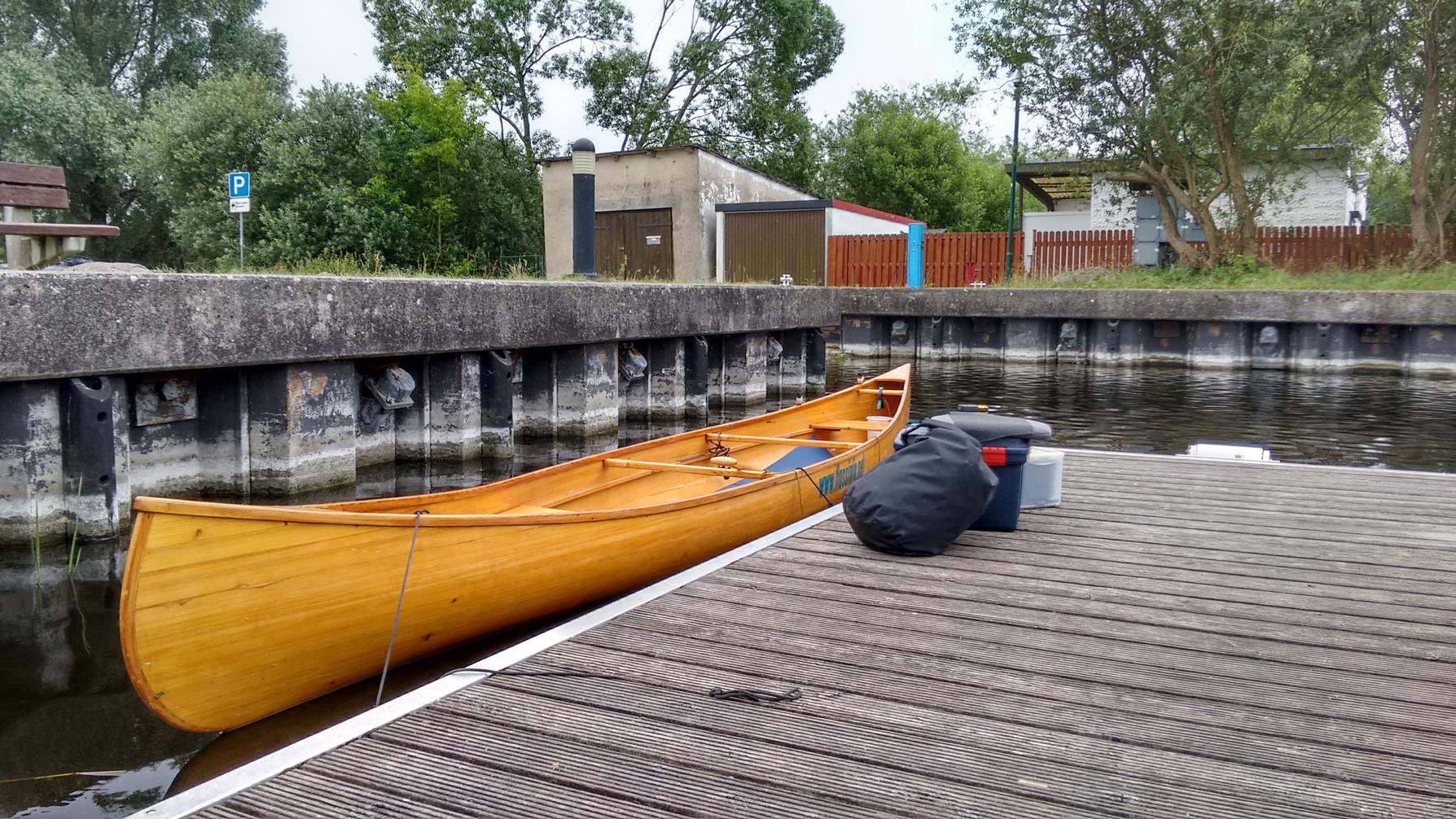 Eine vergnügliche Kanutour auf der Peene mit einem netten